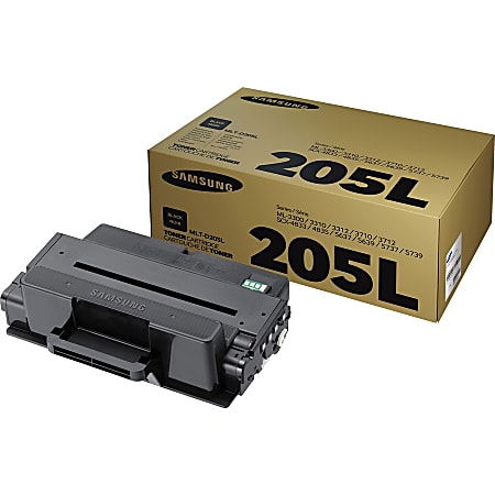 HP 205L Black High Yield Toner Cartridge for Samsung MLT-D205L, SU967A