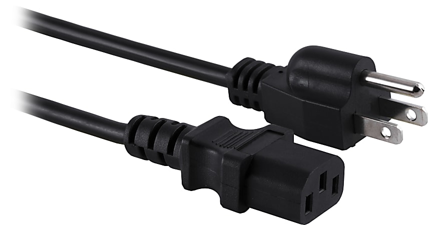 Ativa® Universal AC Replacement Power Cord, 6'