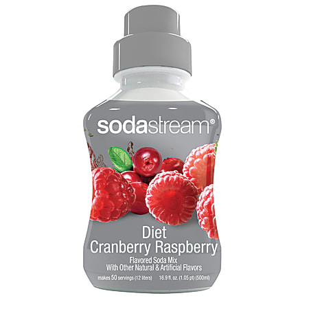 SodaStream™ Soda Mix, Diet Cranberry Raspberry, 16.9 Oz.