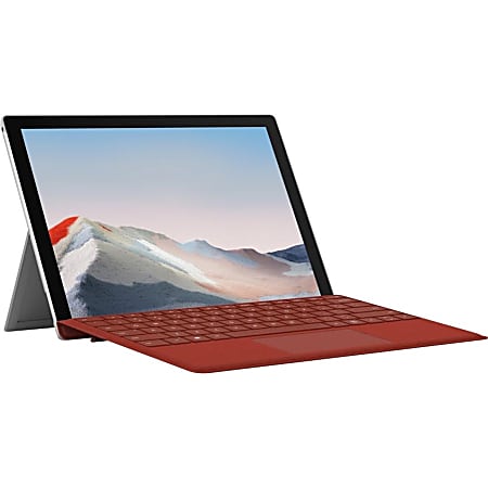 Microsoft Surface Pro 7+ Tablet - 12.3" - Intel Core i7 11th Gen i7-1165G7 Quad-core 2.80 GHz - 16 GB RAM - 256 GB SSD - Windows 10 Pro - Platinum  - 2736 x 1824  - 5 Megapixel Front Camera - 15 Hour Maximum Battery