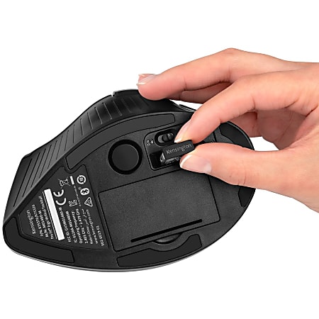 Kensington Pro Fit Ergo Vertical Wireless Trackball Optical 