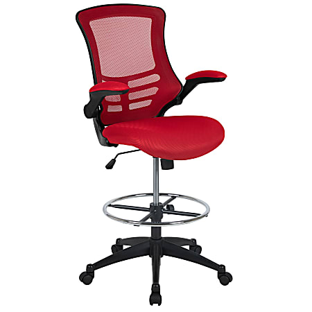 Flash furniture ergonomic drafting chair online