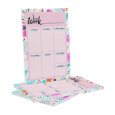 Custom Full Color Post-it® Notes, 4" x 6", 50 Sheets Per Pad, Assorted Colors, Pack Of 6 Pads