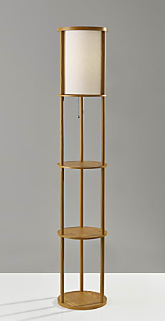 Stewart shelf clearance floor lamp