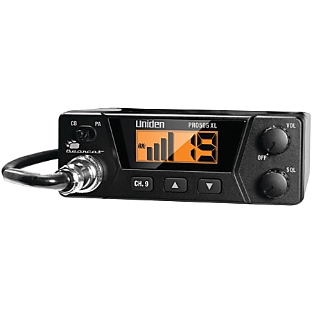 Snapklik.co : Uniden PRO510XL Pro Series 40-Channel CB Radio Copact