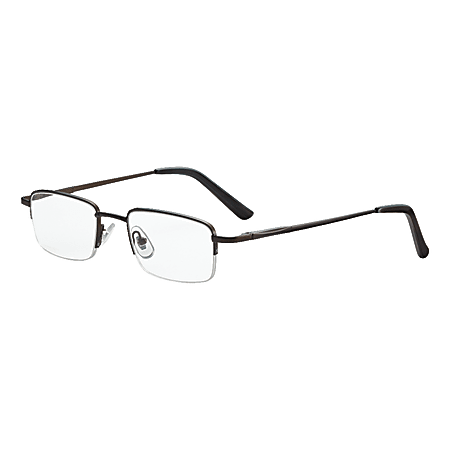 Dr. Dean Edell Tiburon Reading Glasses, +1.25, Titanium