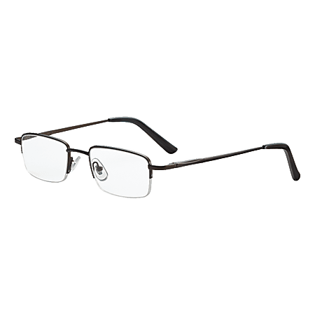 Dr. Dean Edell Tiburon Reading Glasses, +1.50, Titanium