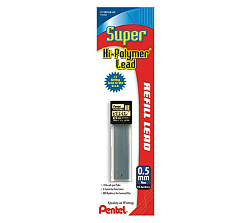 Pentel lead refills hardness new arrivals