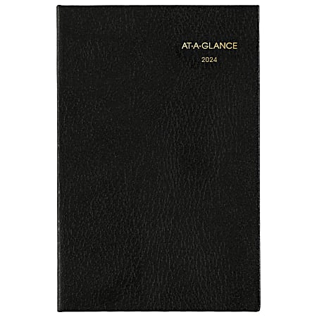 2024 AT-A-GLANCE® Fine Diary Weekly/Monthly Diary, 2-3/4" x