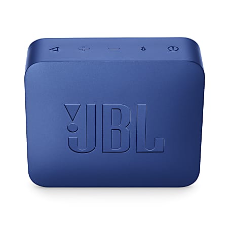 JBL GO 2 Portable Bluetooth Speaker Blue Office Depot
