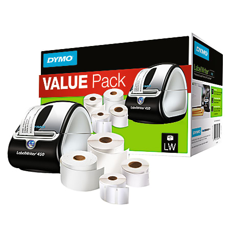 DYMO® LabelWriter® 450 Label Printer Bundle With Labels For PC And Apple®  Mac®