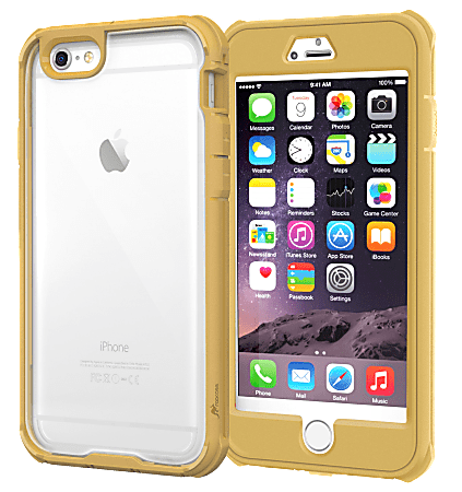 roocase Glacier Tough Full Body Cover For Apple® iPhone® 6 Plus, Fossil Gold