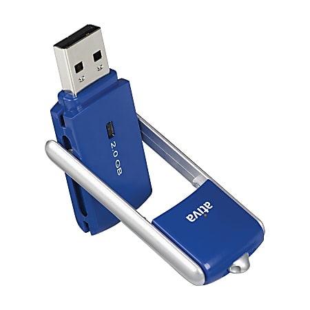 Ativa™ USB 2.0 FlipTop Flash Drive, 2GB
