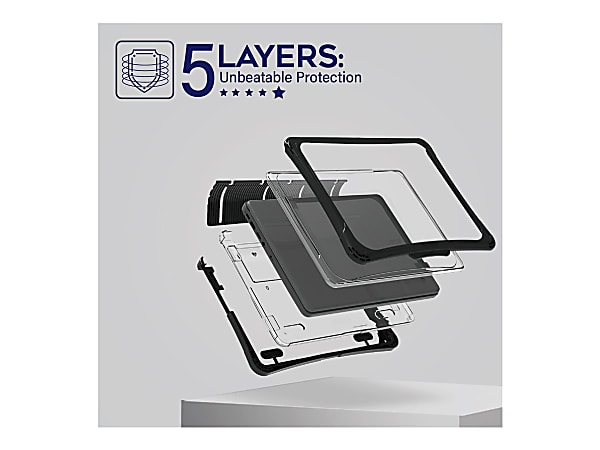 iBenzer Hexpact 360 - Notebook shell case - black