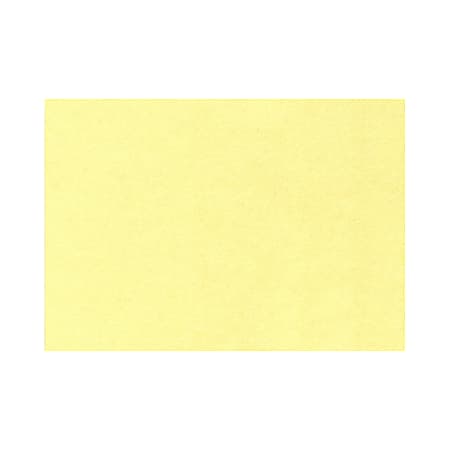 LUX Flat Cards, A7, 5 1/8" x 7", Lemonade Yellow, Pack Of 1,000
