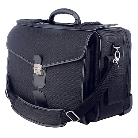 FORAY Wheeled Case Black - Office Depot