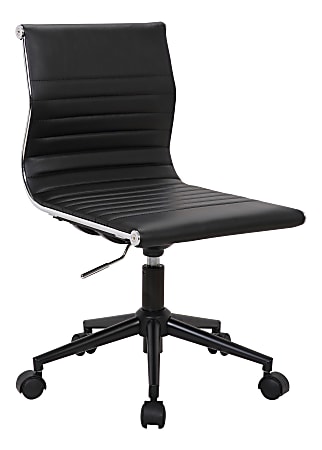 Armless office chair office depot clearance