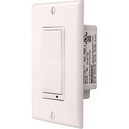 Linear PRO Access WT00Z: Z-Wave 3-Way Wall Accessory Switch - Paddle Dimmer - Push Switch - Light Control