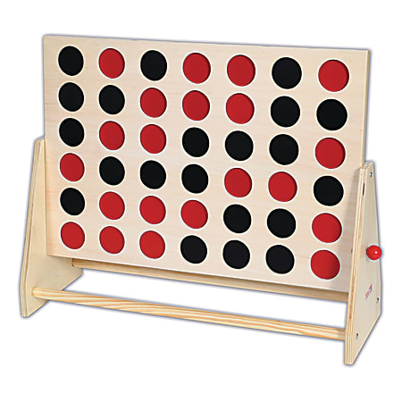 Learning Advantage TickiT Wooden 4-In-A-Row Game