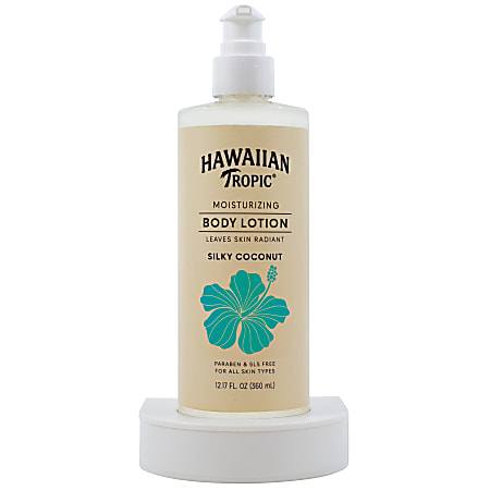Hawaiian Tropic Silky Coconut Body Lotion, 12.17 Oz, Case Of 40