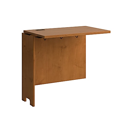 Bush Furniture Envoy Desk Return, 32"W, Natural Cherry, Standard Delivery