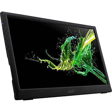 Acer PM161Q 15.6" Full HD LED LCD Monitor - 16:9 - Black - In-plane Switching (IPS) Technology - 1920 x 1080 - 262,000 Colors - 250 Nit - 15 ms - 60 Hz Refresh Rate