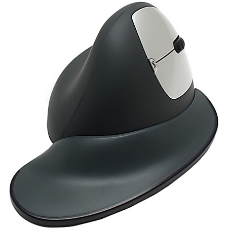 Goldtouch Kov-Gsv-Rmw Semi-Vertical Mouse Wireless (Right-Handed) - Wireless - Radio Frequency - Black - KOVGSVRMW