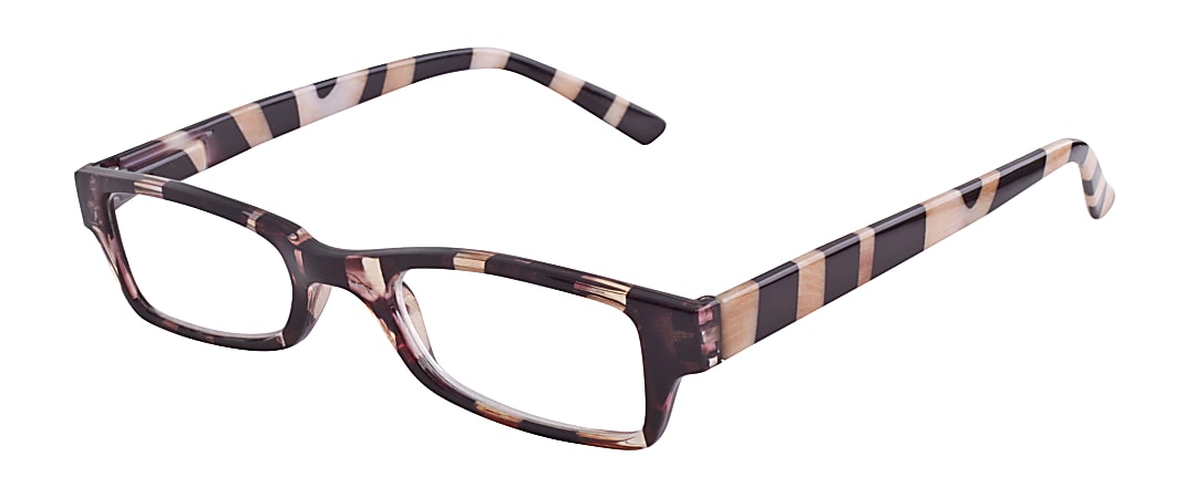 ICU Eyewear Women's Zebra Reading Glasses, 2.25x