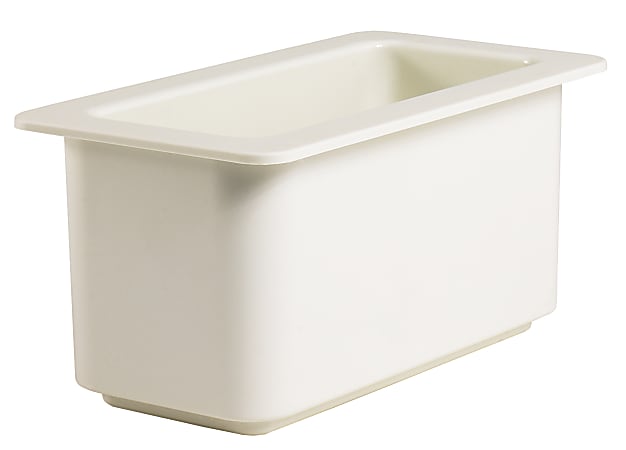 Cambro Coldfest GN 1/3 x 6" Food Pan, White