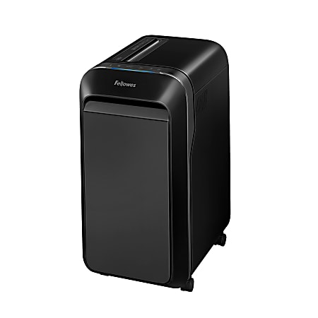 Fellowes® Powershred® LX190 100% Jam Proof 20-Sheet Cross-Cut Paper Shredder, Black