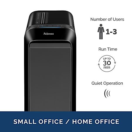 Fellowes Powershred LX190 100percent Jam Proof 20 Sheet