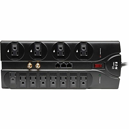 Tripp Lite Protect It! 12-Outlet Surge Suppressor, 8'