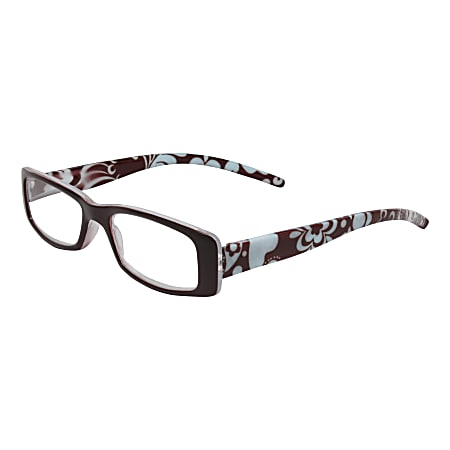 Wink® Avalon Floral Reading Glasses, +1.50, Brown
