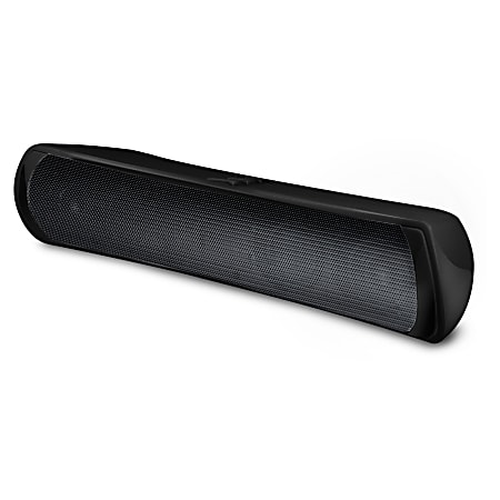 BYTECH Portable Water-Resistant Wireless Speakers, Black, Set Of 2, BCAUBS139BK