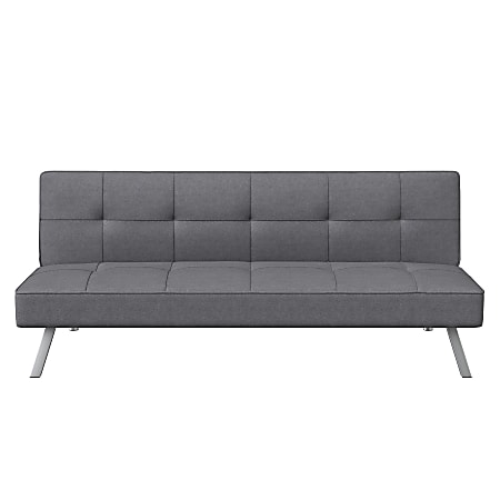 Lifestyle Solutions Condor Convertible Sofa, Charcoal