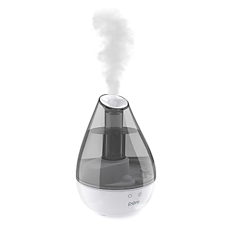 Pure Enrichment MistAire™ Drop Ultrasonic Cool Mist Humidifier, 250 Sq. Ft. Coverage, Total Qty 1