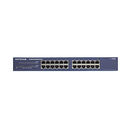 NETGEAR 24 Port Gigabit Unmanaged Switch JGS524 - Office Depot NETGEAR 24 Port Gigabit Unmanaged Switch JGS524 - Office Depot
