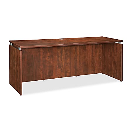 Lorell® Ascent Series Credenza, 66"W x 24"D, Cherry