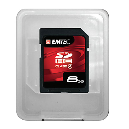 Emtec SDHC Memory Card, 8GB