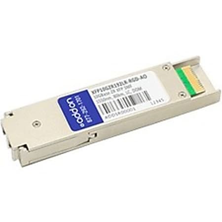 AddOn Cisco XFP10GZR192LR-RGD Compatible TAA Compliant 10GBase-ZR XFP Transceiver (SMF, 1550nm, 80km, LC, DOM, Rugged) - 100% compatible and guaranteed to work