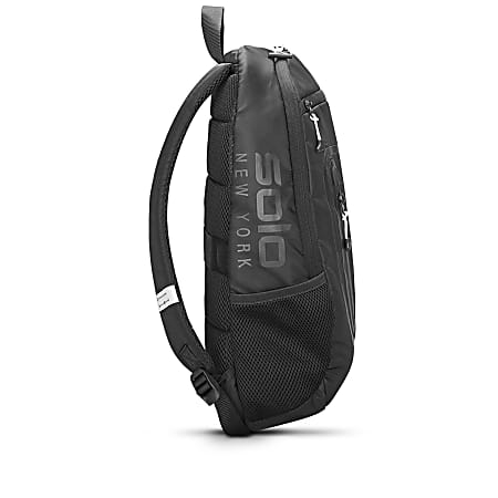 Solo New York Challenge Laptop Backpack With 15.6 Laptop Pocket Black ...
