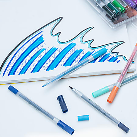 Do A Dot Art Mini Felt Tip Markers Jewel Tone 2.5 Oz Assorted Colors Pack  Of 6 - Office Depot