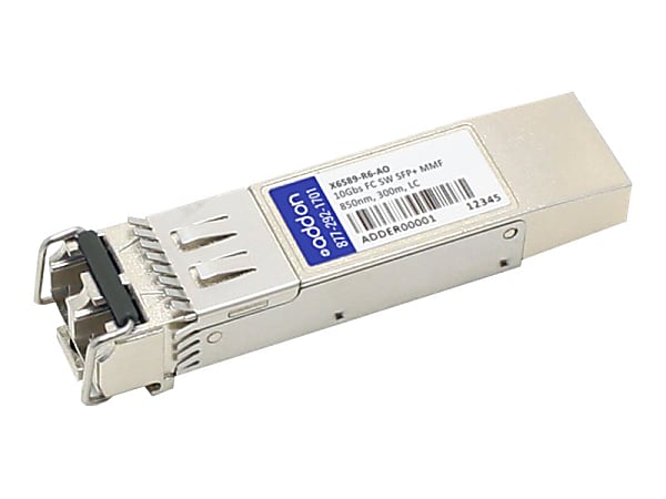 AddOn - SFP+ transceiver module (equivalent to: NetApp X6589-R6) - 8Gb Fibre Channel (SW) - Fibre Channel - X6589R6AO