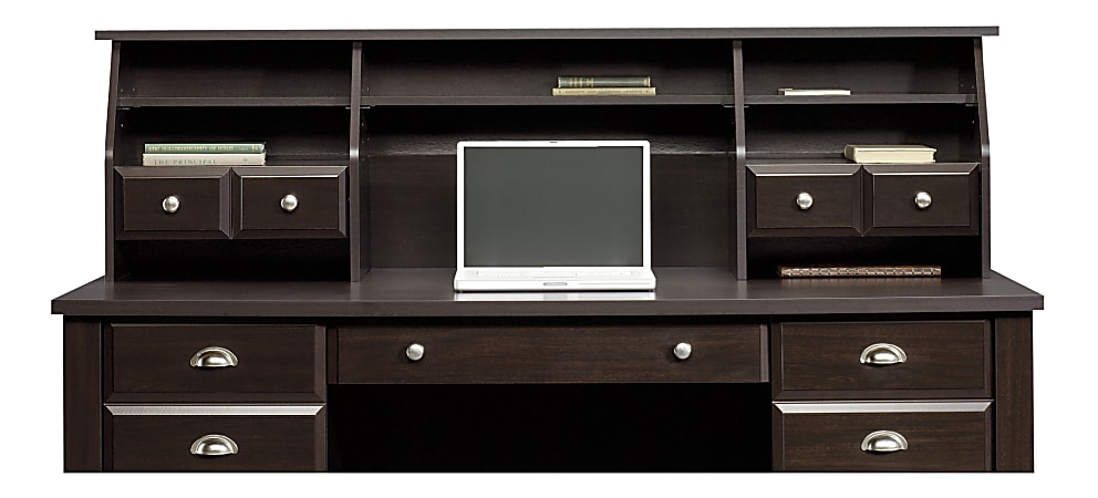 Shoal creek desk with hutch top