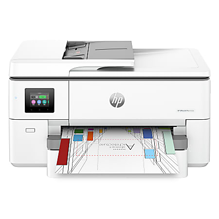 HP OfficeJet Pro 9720e Wide Format Wireless All-in-One Color Inkjet Printer, print, scan, copy, best for office, 3 mos free Instant Ink, AI-enabled