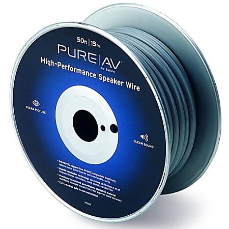 Belkin PureAV Silver Series High-Performance Speaker Cable (Bare wire)