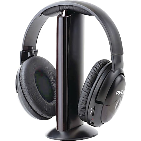 Pyle Professional PHPW5 Headset - Stereo - Wireless - Over-the-head - Binaural - Ear-cup