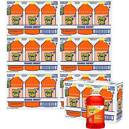 CloroxPro Pine Sol All Purpose Cleaner Concentrate Liquid 144 fl oz 4.5 ...