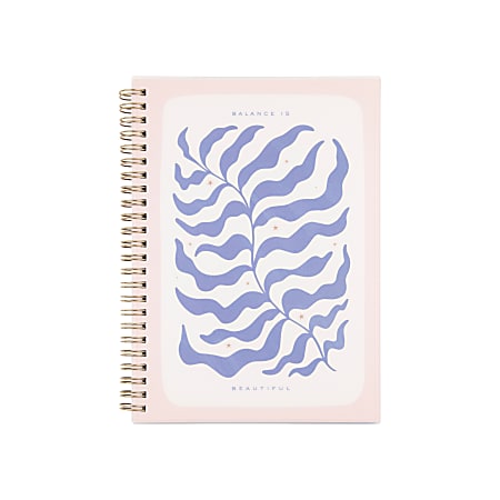 2024 Happy Planner 12-Month Monthly/Weekly Small Organized by Happy Planner, 5-1/2" x 8-5/16", Tropical Blues, July 2024 To June 2025