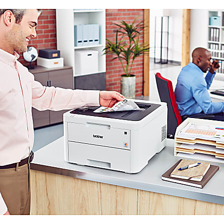 Brother HL L3230CDW Wireless Laser Color Printer - Office Depot